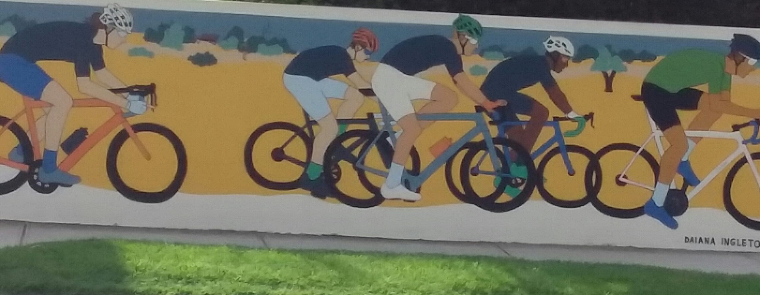 Beach Road Fence Mural